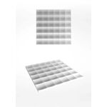 3D-gipsväggpanel LUMI (72x72 cm)