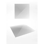 3D-gipsväggpanel MOKO M (72x72 cm)