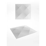 3D-gipsväggpanel MOKO S (72x72 cm)