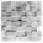 3D-gipsväggpanel QUADRAT (72x72 cm)