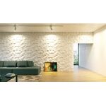 3D-gipsväggpanel QUADRAT (72x72 cm)