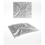 3D-gipsväggpanel FLOWER (48x48 cm)