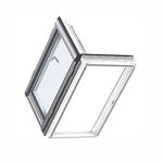 Sidohängt takfönster VELUX GXU 0066 | 3-glas, Everfinish (träkärna med vitt hölje i polyuretan)