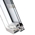 OptiLight THERMO | PVC, pivåhängt, dubbelglas takfönster