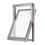 RoofLITE+ TRIO PINE | trä, pivåhängt, trippelglas takfönster