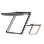 VELUX takfönster GNL 1064 | Topp- och pivåhängt | 3-glas isolerruta | Trä