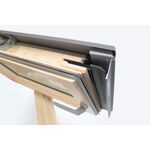RoofLITE+ TRIO PINE | trä, pivåhängt, trippelglas takfönster