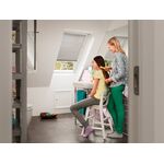Pivåhängt takfönster VELUX GLU 0051 | 2-glas, Everfinish (träkärna med vitt hölje i polyuretan)