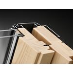 Pivåhängt takfönster VELUX GZL 1051 | 2-glas, klarlackat furu