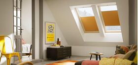 VELUX FHC | mörkläggande plisségardin för VELUX takfönster