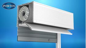 The TP1000 shutter with an open revision cover from the bottom