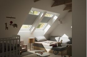 VELUX FHC | mörkläggande plisségardin för VELUX takfönster