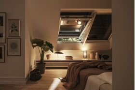 VELUX SSS » Solar-mörkläggningsmarkis för VELUX takfönster