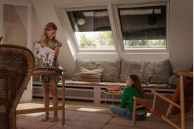 VELUX SSS » Solar-mörkläggningsmarkis för VELUX takfönster