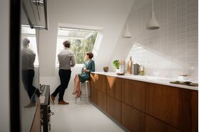 VELUX takfönster GNU 0064 | topp- och pivåhängt | 3-glas | PVC