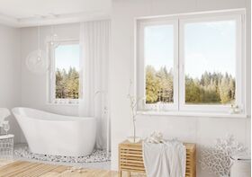 PVC fönster VEKA Perfectline VP70 | fasadfönster
