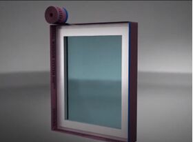 Utomhus tejp Soudal SWS Basic PLUS Outside 90 mm / 30 m för energieffektivt fönstermontage