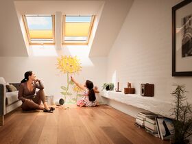 Topphängt takfönster VELUX GPL 3068 | säkerhets 3-glas, klarlackat furu