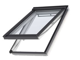 Topphängt takfönster VELUX GPU 0066 | säkerhets 3-glas, Everfinish (träkärna med vitt hölje i polyuretan)