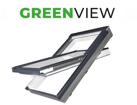 FAKRO Takfönster PTP-V P50 ABMX | GreenView | 3-glas | PVC