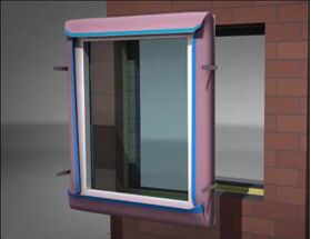 External Tape Soudal SWS PLUS UV Outside 30 lm for layer sealing installation for windows