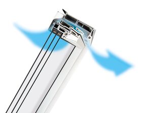 FAKRO Takfönster PTP-V P50 ABMX | GreenView | 3-glas | PVC
