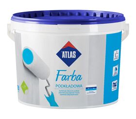 ATLAS Farba grundfärg | vit akrylfärg