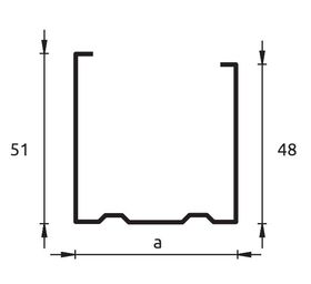Wall profile CW