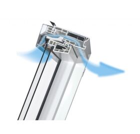 OptiLight THERMO | PVC roof window with double glazing