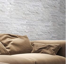 BIANCO, dekorativ natursten inomhus
