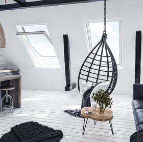 SKYLIGHT | PVC, hög pivåhängt, dubbelglas takfönster