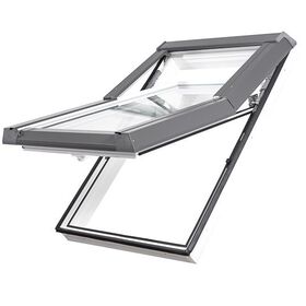 SKYLIGHT | PVC, hög pivåhängt, dubbelglas takfönster