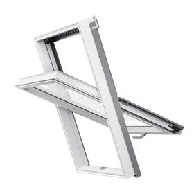 RoofLITE+ SOLID PVC SAFE | PVC, pivåhängt, dubbelglas, VSG takfönster