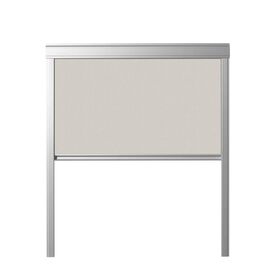 Beige gardin för takfönster