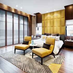 STEGU Upholstered wall panel | Melange rectangle 60x30