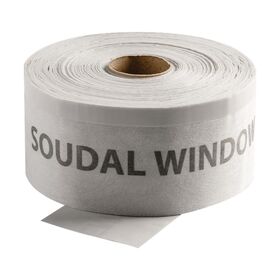 Utomhus tejp Soudal SWS Basic PLUS Outside 90 mm / 30 m för energieffektivt fönstermontage