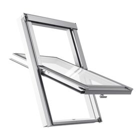 RoofLITE+ SOLID PVC SAFE | PVC, pivåhängt, dubbelglas, VSG takfönster