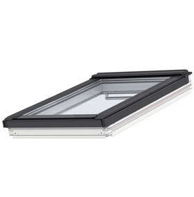 VELUX takfönster GBL 2015 för tak med låg lutning, treglasfönster, vit finish