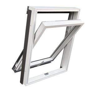 RoofLITE+ SOLID PVC SAFE | PVC, pivåhängt, dubbelglas, VSG takfönster