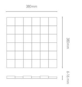 Träpaneler QUADRO MINI 2