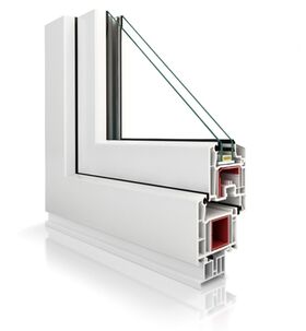 PVC fönster VEKA Perfectline VP70 | fasadfönster