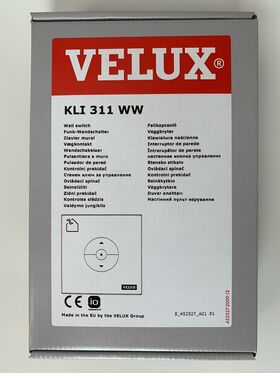 Väggfjärrkontroll VELUX INTEGRA KLI 31_