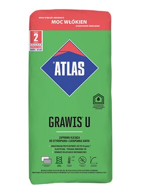 ATLAS GRAWIS U |  grundputs och klisterbruk | EPS