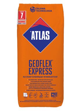ATLAS GEOFLEX EXPRESS  | highly flexible tile adhesive -  2-15 mm