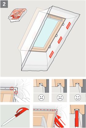 VELUX BBX 0000 | Vapour barrier collar
