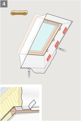 VELUX BBX 0000 | Vapour barrier collar