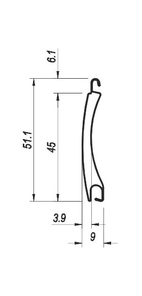 Rulljalusier frontmonterade Standard ST2000