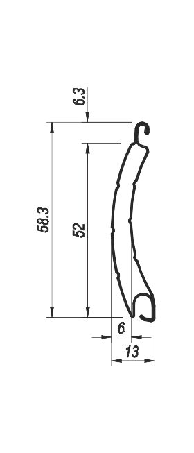 Rulljalusier frontmonterade Standard ST2000