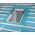 Air permeable underfelt collar for roof windows