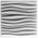 3D-gipsväggpanel WAVE S (48x48 cm)